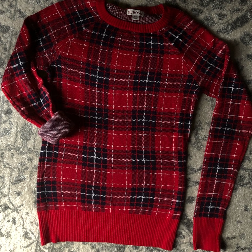 ✂️NWOT • Merona • Plaid Sweater